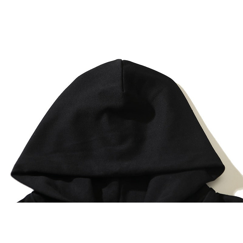 OW  hoodie oil painting series pattern arrow hooded