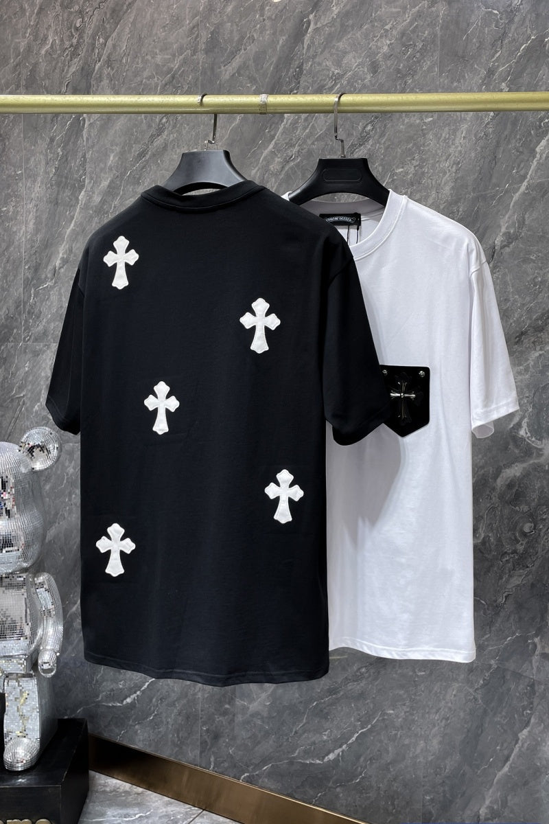 Chrome heart T shirts High-quality 100% cotton streetwear