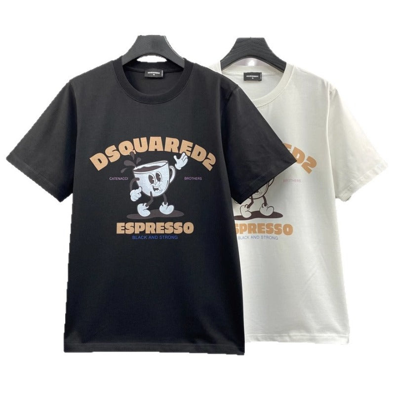 DSQ2 T Shirts Color Printed Trend Brand