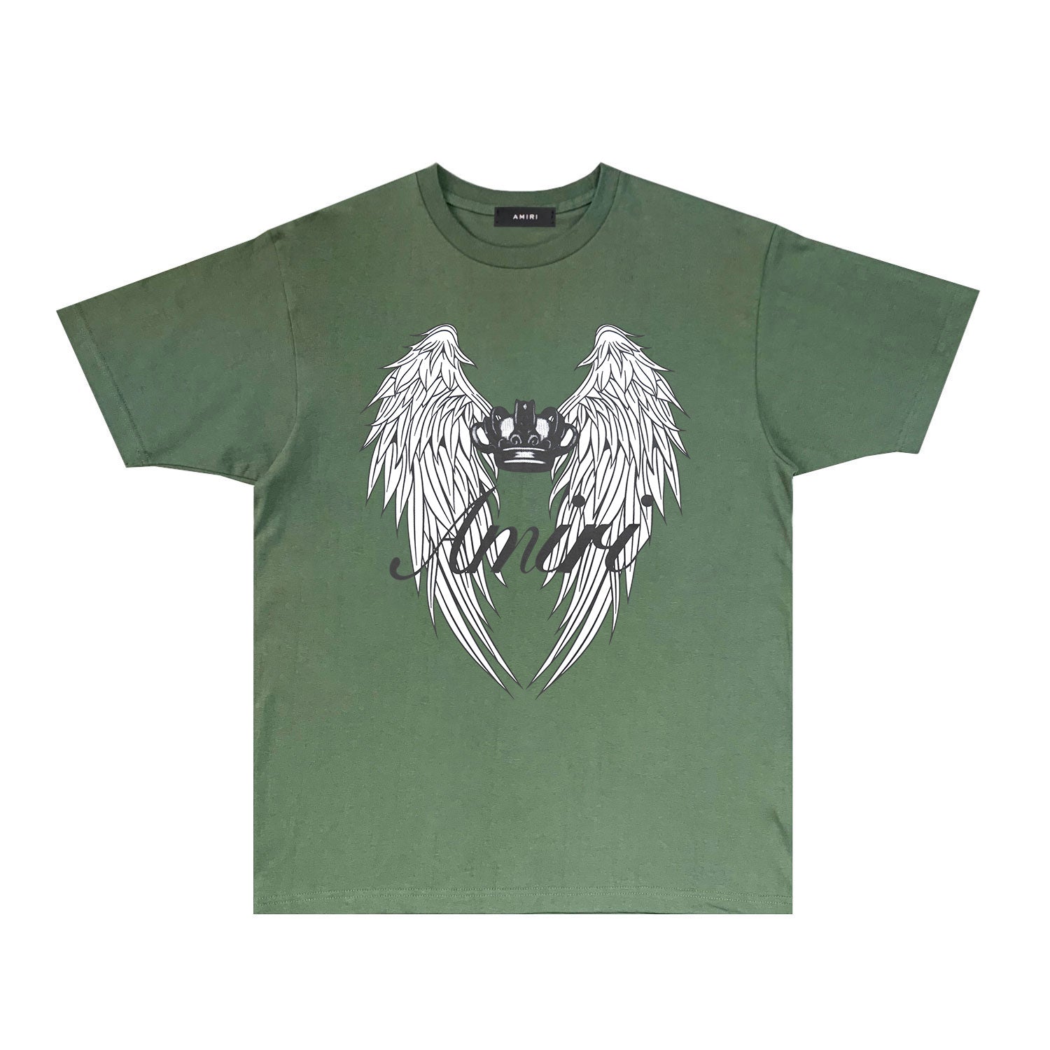 Amiri T Shirts Printed Trendy Pure Cotton