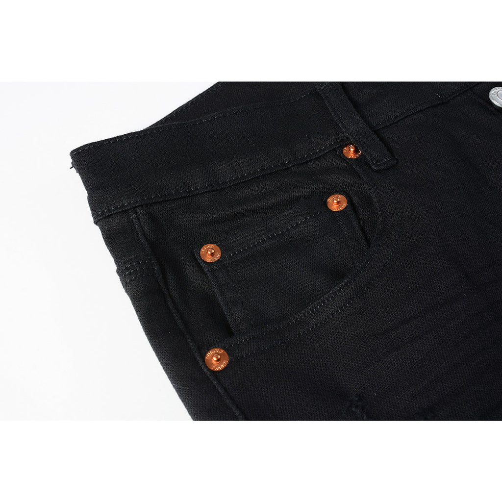 Mens trendy purple jeans, 100% cotton Pure Cotton High Street Trend