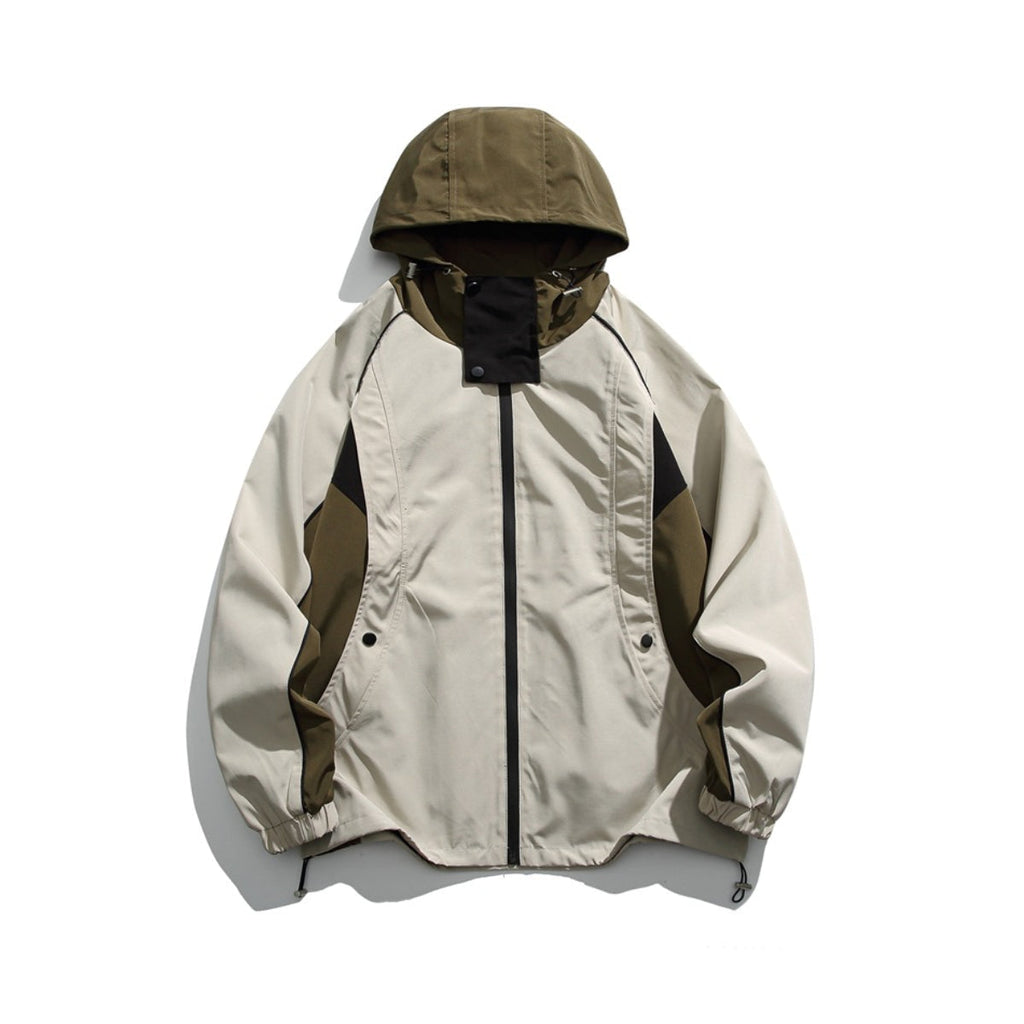 Unisex Jacket Casual Hooded Coat Men and Women Loose Jacket