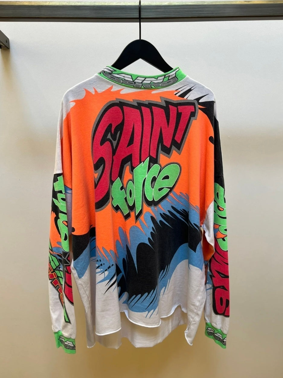 Saint Michael long sleeve shirts