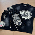 HS T-Shirt And Shorts Two-Piece Set