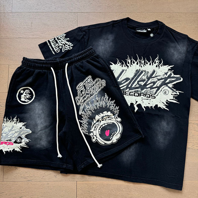 HS T-Shirt And Shorts Two-Piece Set