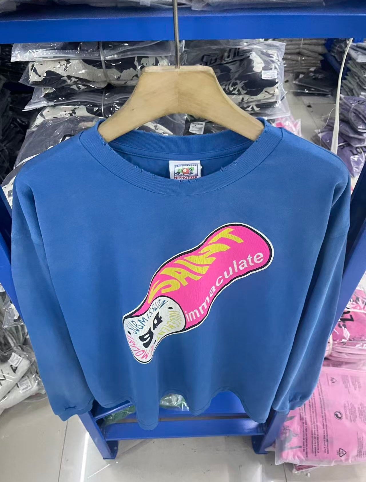 Saint Michael long sleeve shirts