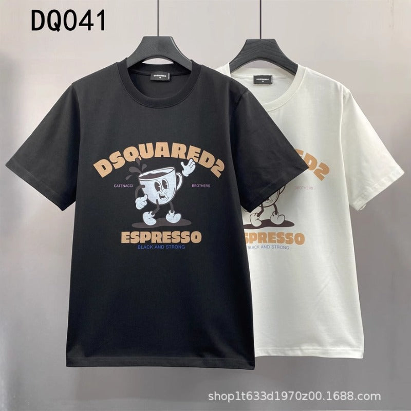 DSQ2 T Shirts Color Printed Trend Brand