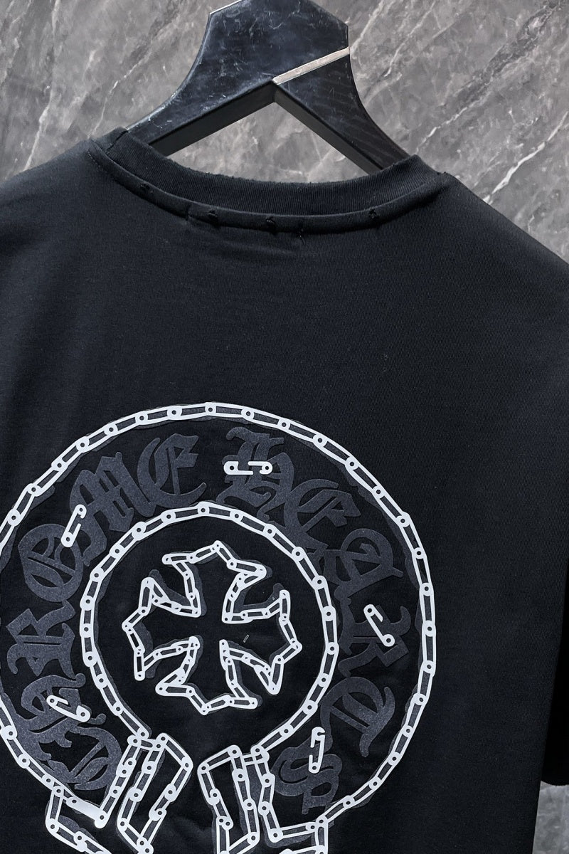 Chrome heart T shirts High-quality 100% cotton streetwear