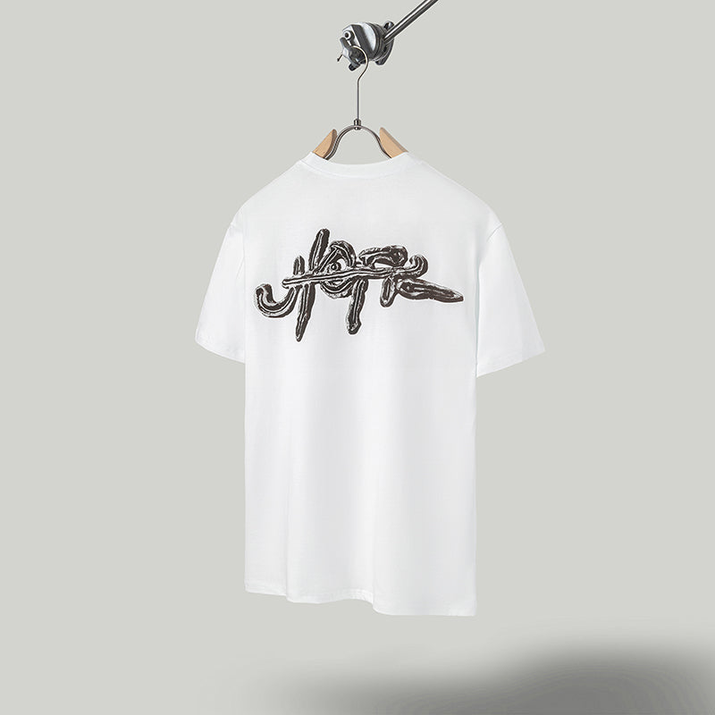 Travis Scott T Shirts Cactus Jack x Utopia Utopia joint mummy short sleeve
