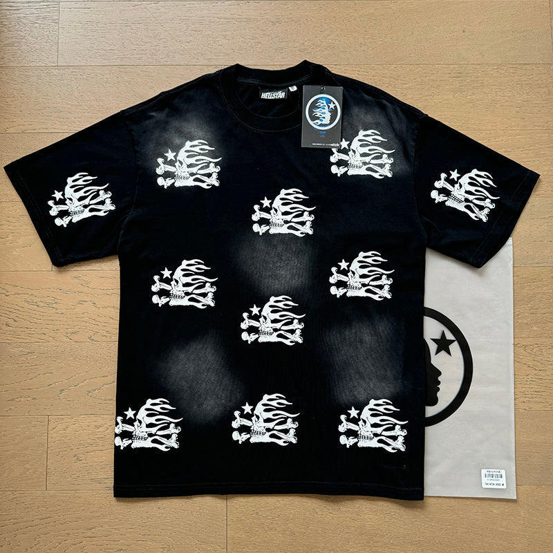 HS T Shirts Washed Aging Process