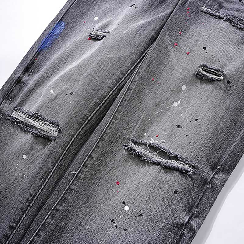 Mens trendy purple jeans, 100% cotton Jeans #PU127