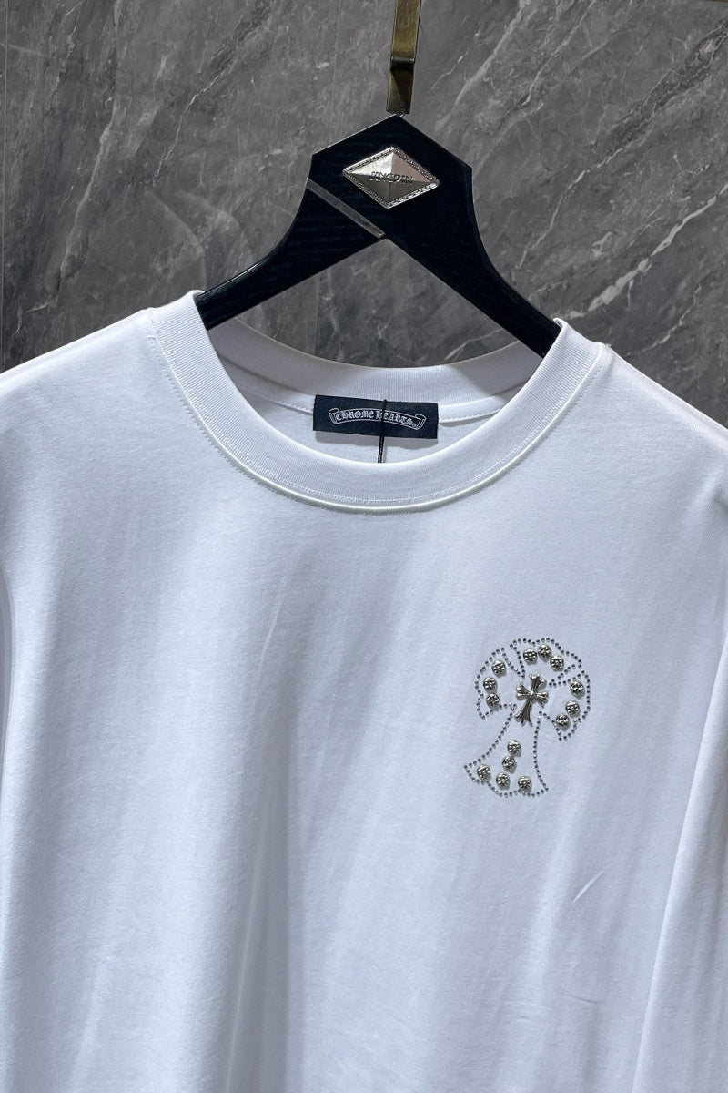 Chrome heart Long Sleeve Shirts High-quality 100% cotton streetwear