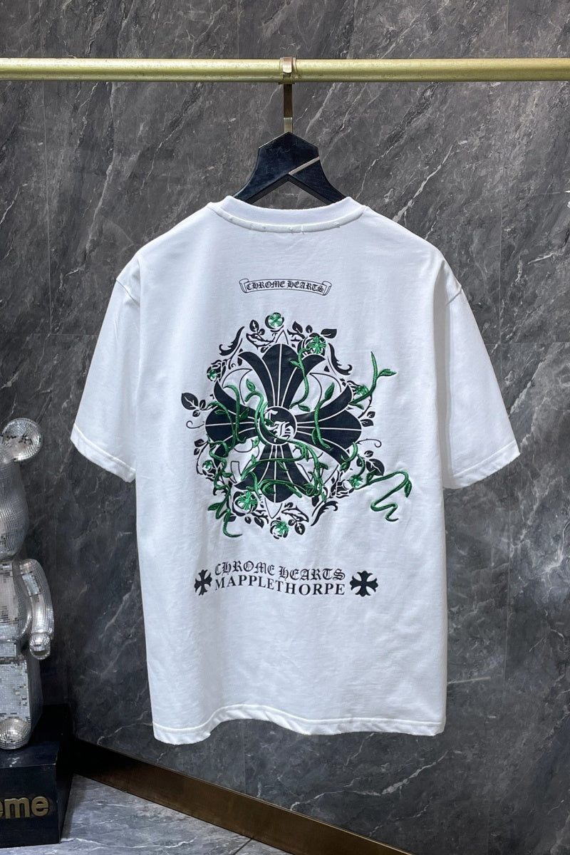 Chrome heart T shirts High-quality 100% cotton streetwear