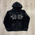 Lost intricacy Hoodie rhinestones