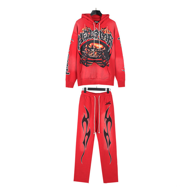 HS Hoodie And Pants Two-Piece Set
