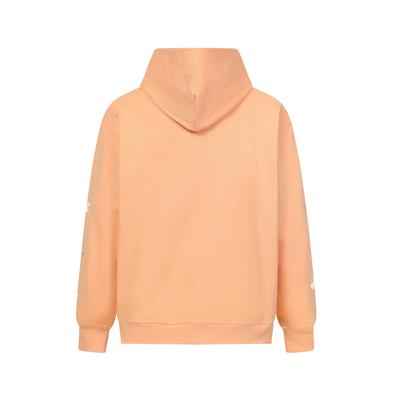Sp5der Hoodie Cobweb Puff Print Pure Cotton