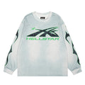 HS Long Sleeve Shirts Hip-hop loose oversize