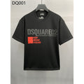 DSQ2 T Shirts Micro Wide Loose Letter Print