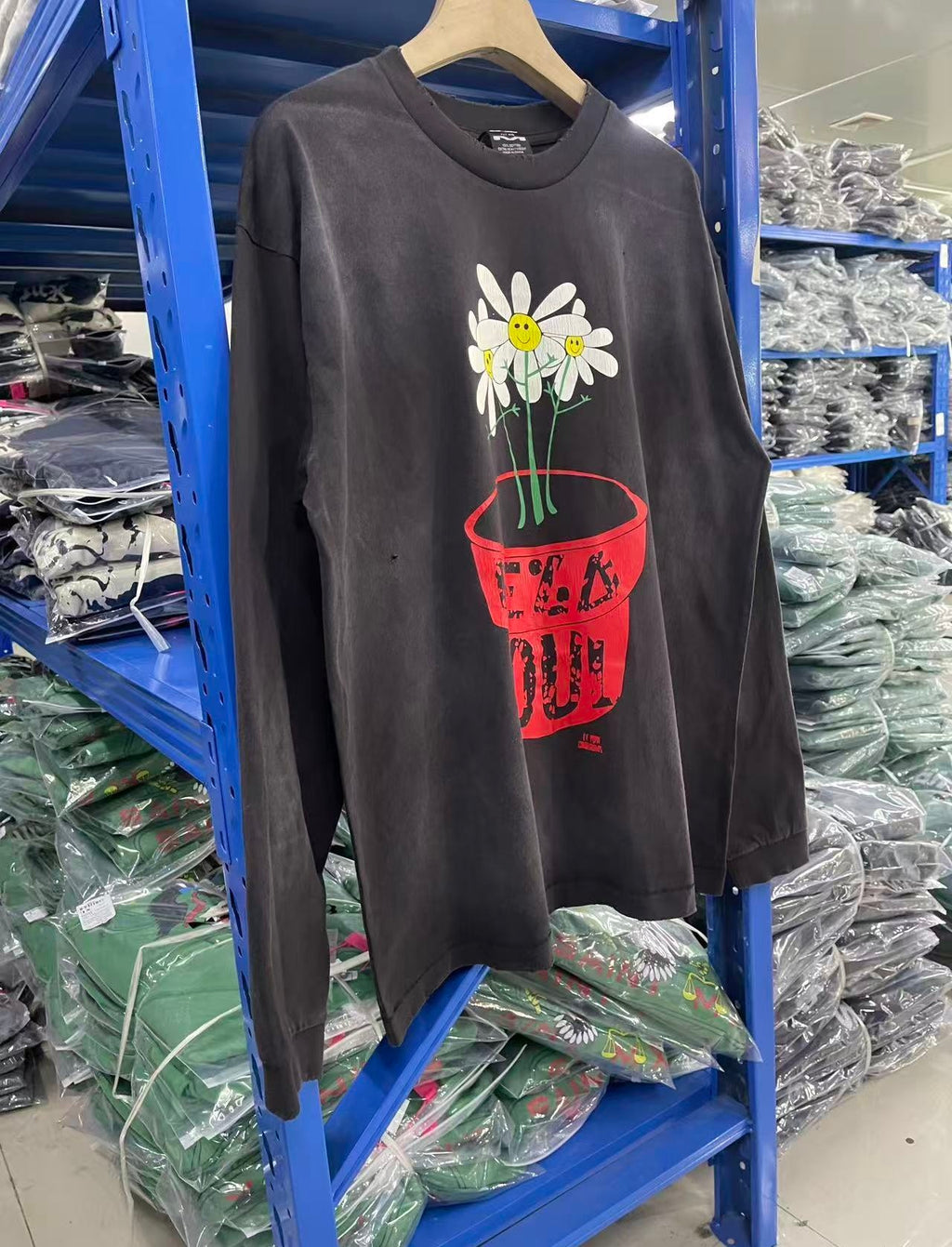 Saint Michael long sleeve shirts