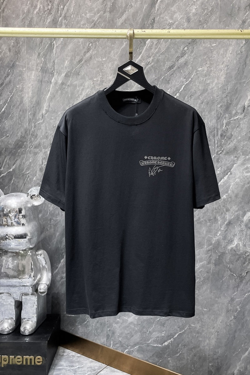 Chrome heart T shirts High-quality 100% cotton streetwear