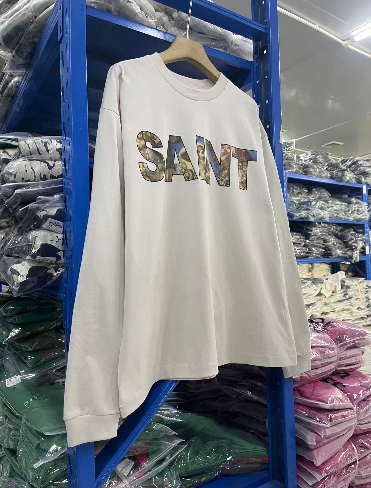 Saint Michael long sleeve shirts