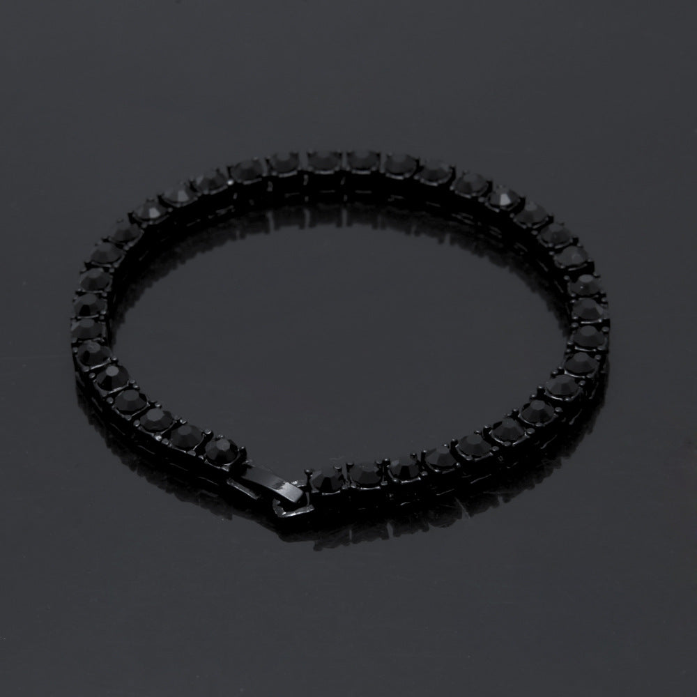 Bracelet Hip Hop Accessories Full Rhinestone 5mm Tennis Chain Royalty Spectrum