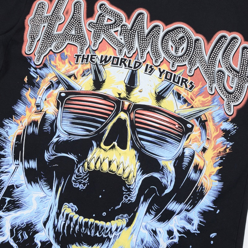 HARMONY T Shirts Street Fashion Brand Hot Diamond