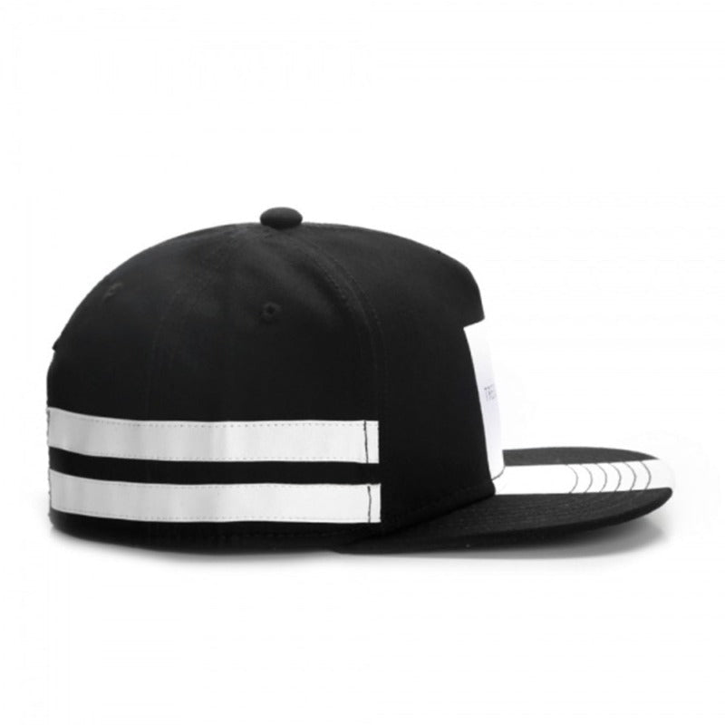 Trendy flat brimmed snapback hats tres slick cap summer