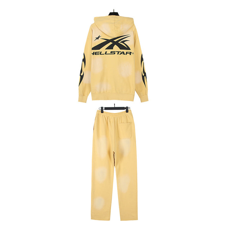 HS Hoodie And Pants Two-Piece Set