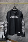 Chrome heart Long Sleeve Shirts High-quality 100% cotton streetwear