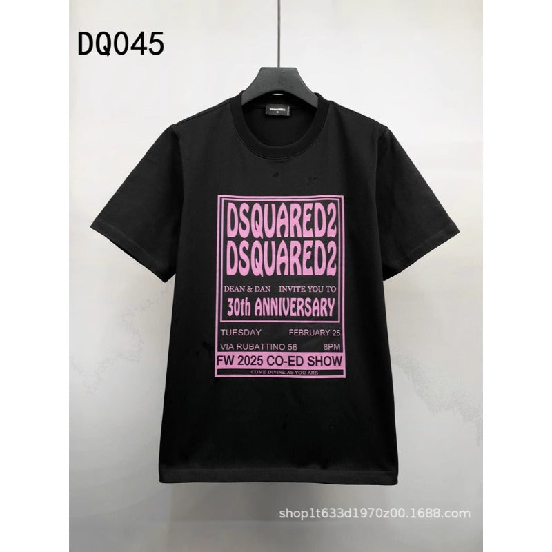 DSQ2 T Shirts Letter Print Base