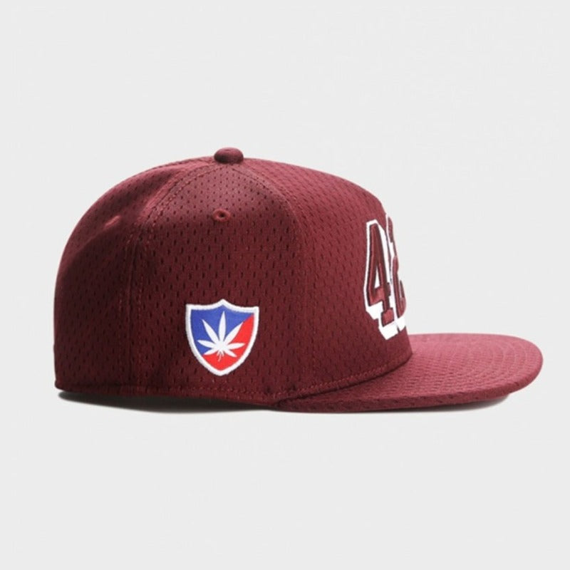 Trendy flat brimmed snapback hats summer breathable mesh mesh for men and women neutral
