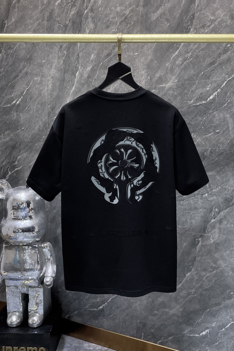 Chrome heart T shirts High-quality 100% cotton streetwear