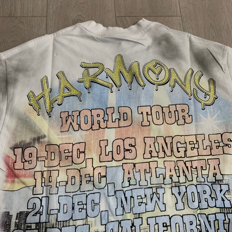HARMONY T Shirts Street Trend Hot Diamonds