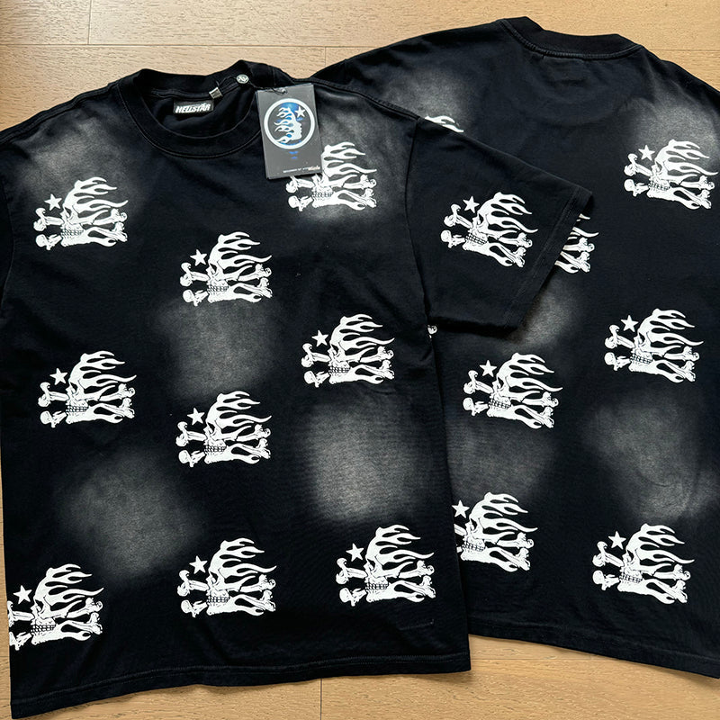 HS T Shirts Washed Aging Process