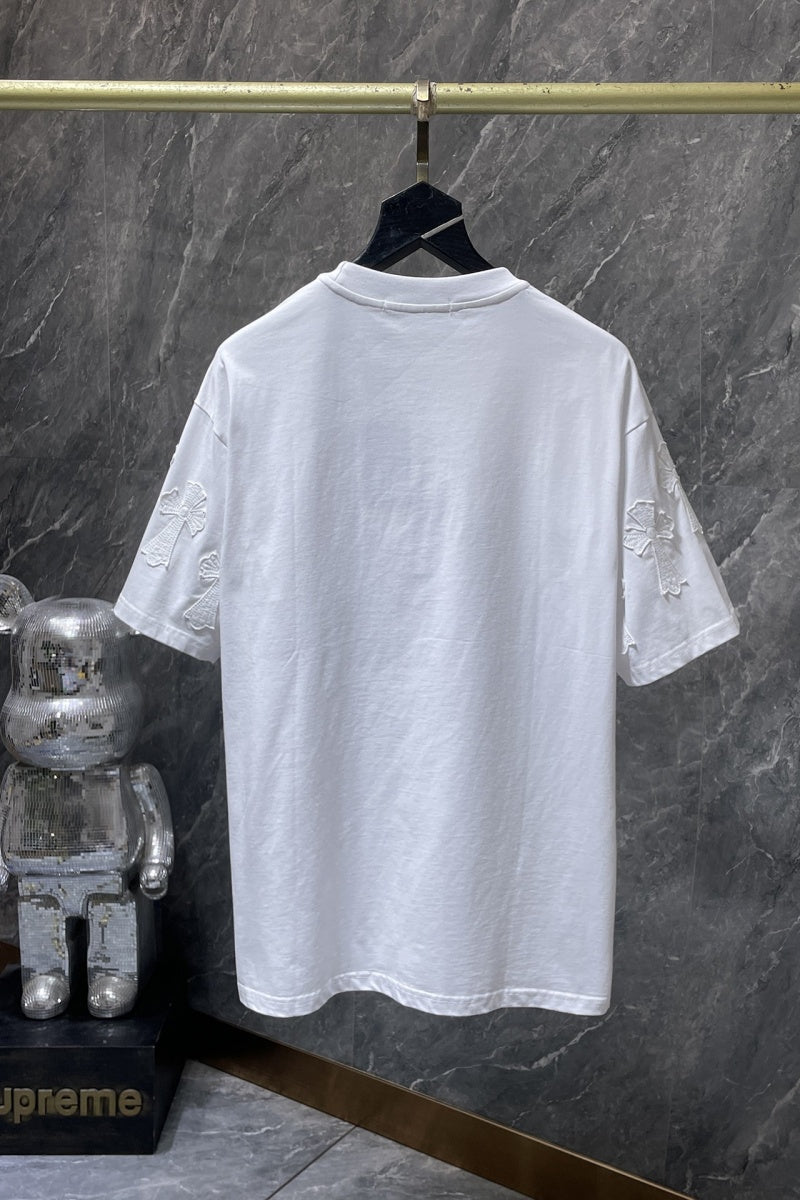 Chrome heart T shirts High-quality 100% cotton streetwear