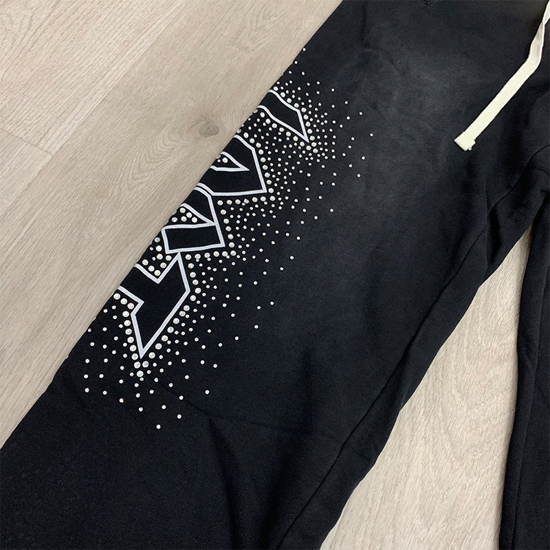 Lost intricacy Sweatpants rhinestones