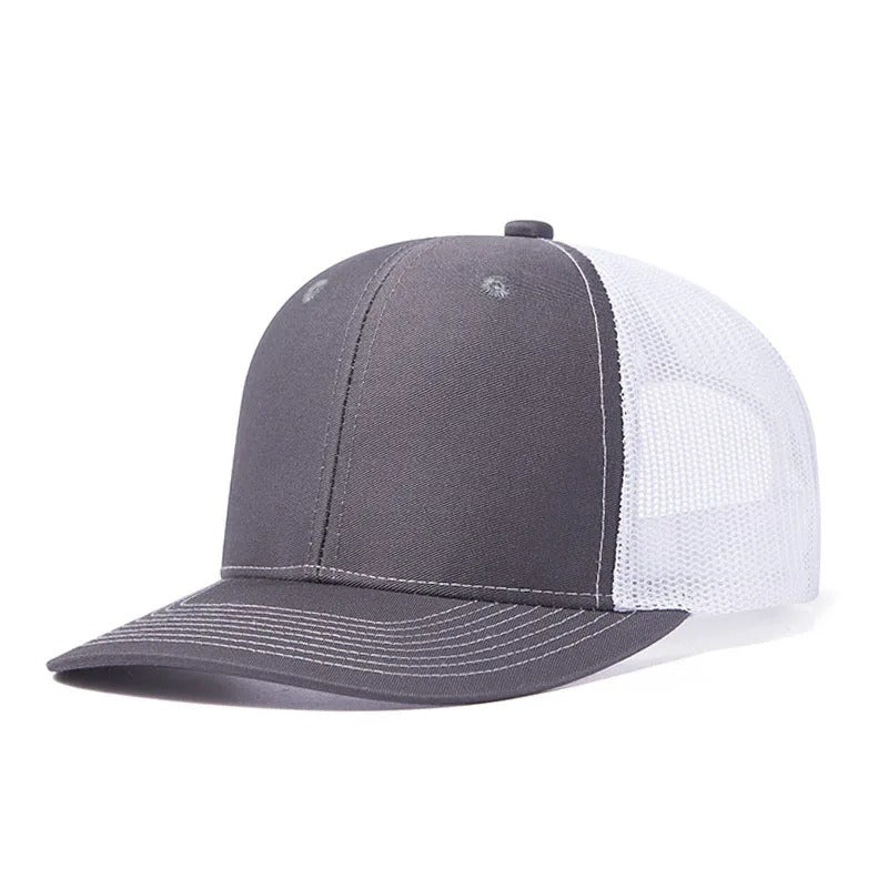 Trendy flat brimmed snapback hats breathable