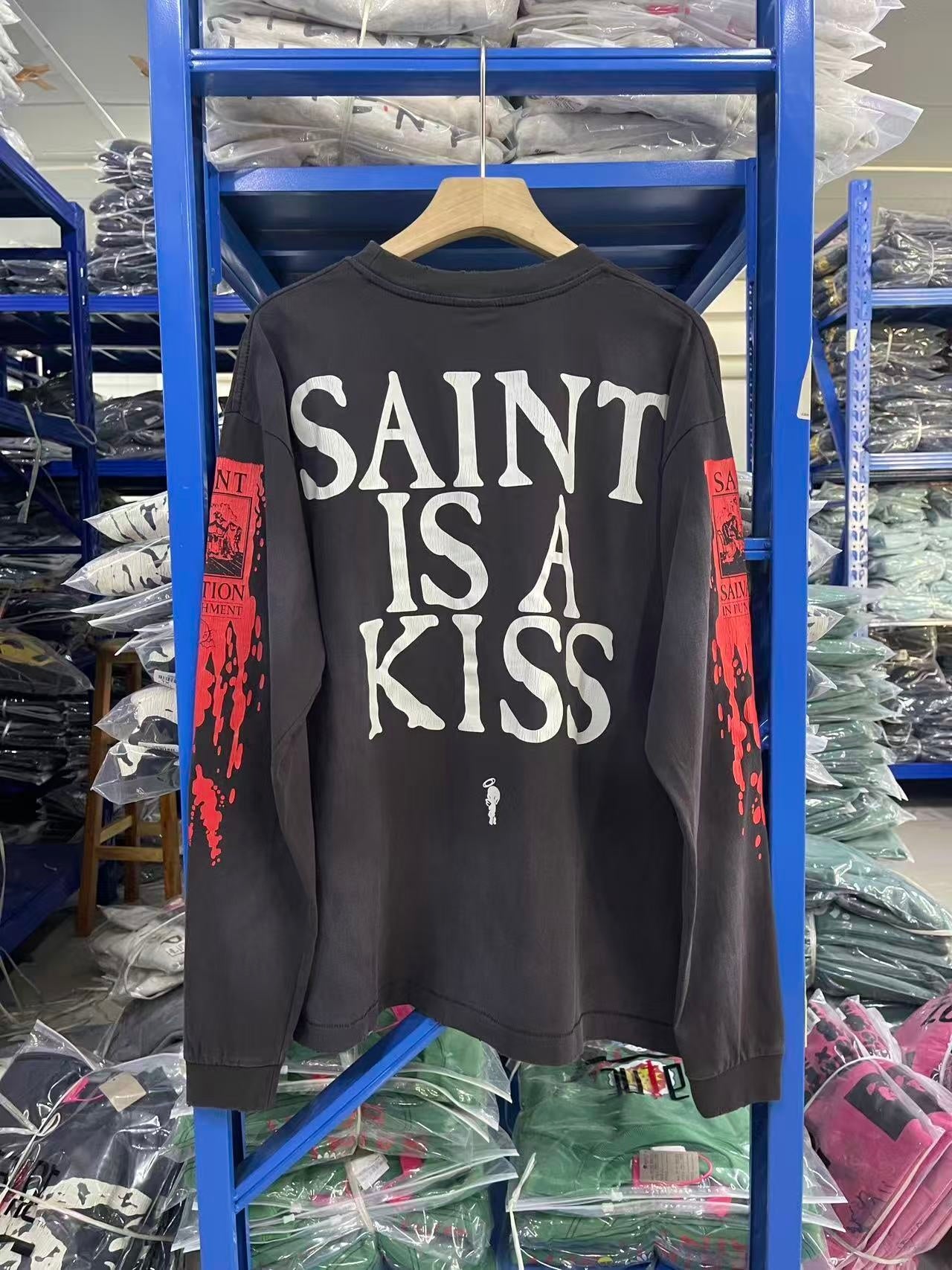 Saint Michael long sleeve shirts