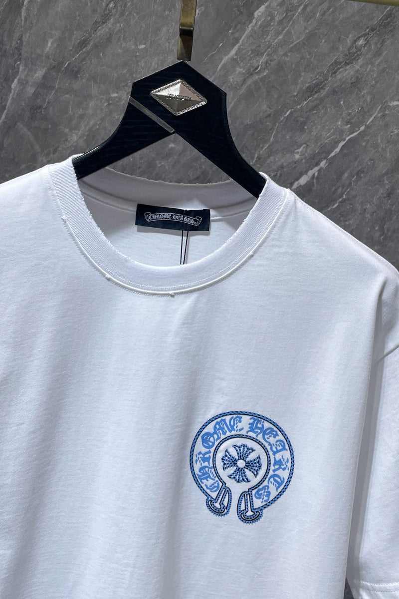 Chrome heart T shirts High-quality 100% cotton streetwear