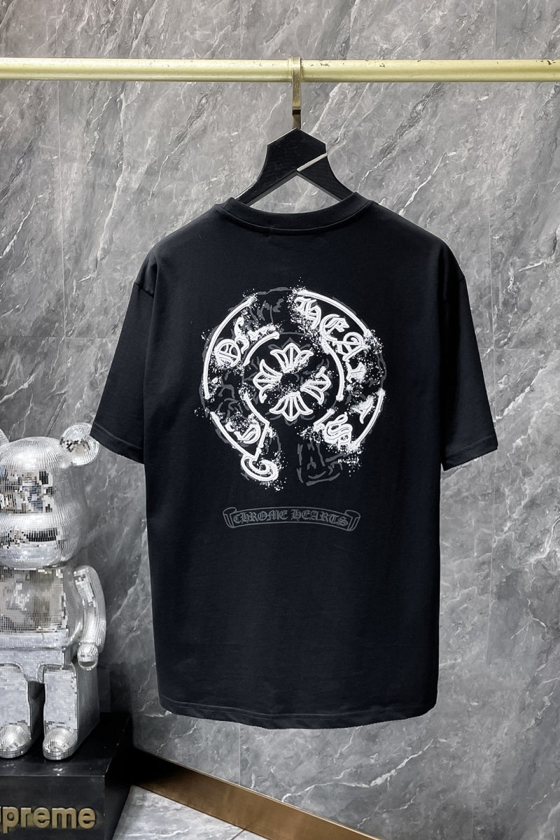 Chrome heart T shirts High-quality 100% cotton streetwear