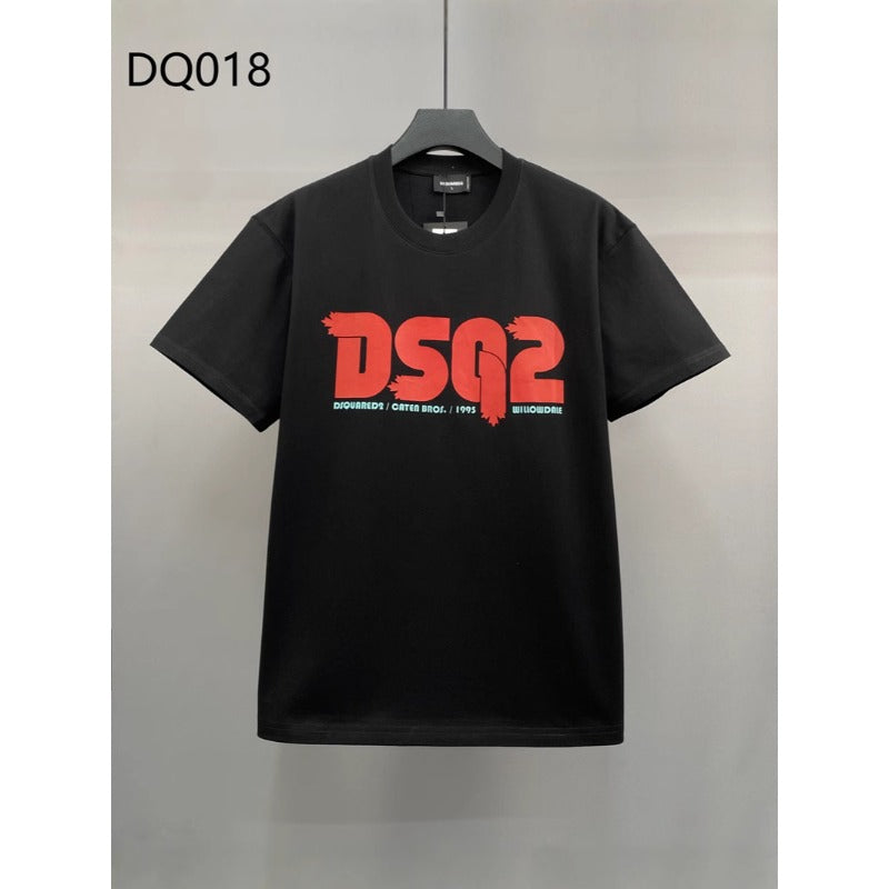 DSQ2 T Shirts Trendy Crew Neck Bottom Shirt