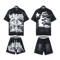 HS T-Shirt And Shorts Two-Piece Set
