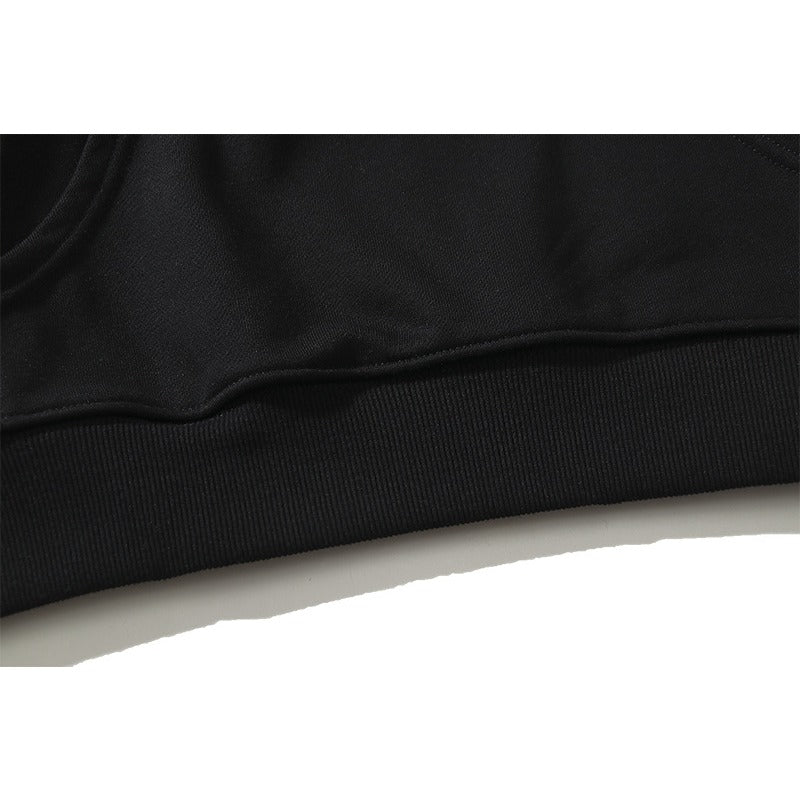 OW  hoodie Color gradual change Arrow pattern Pullover Hood