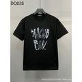 DSQ2 T Shirts DQ028 Printed Trendy Crew Neck