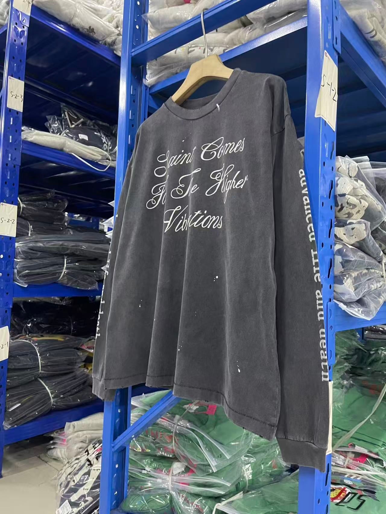 Saint Michael long sleeve shirts