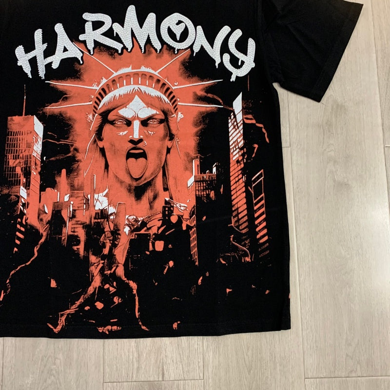 HARMONY T Shirts Street Fashion Brand Hot Diamond