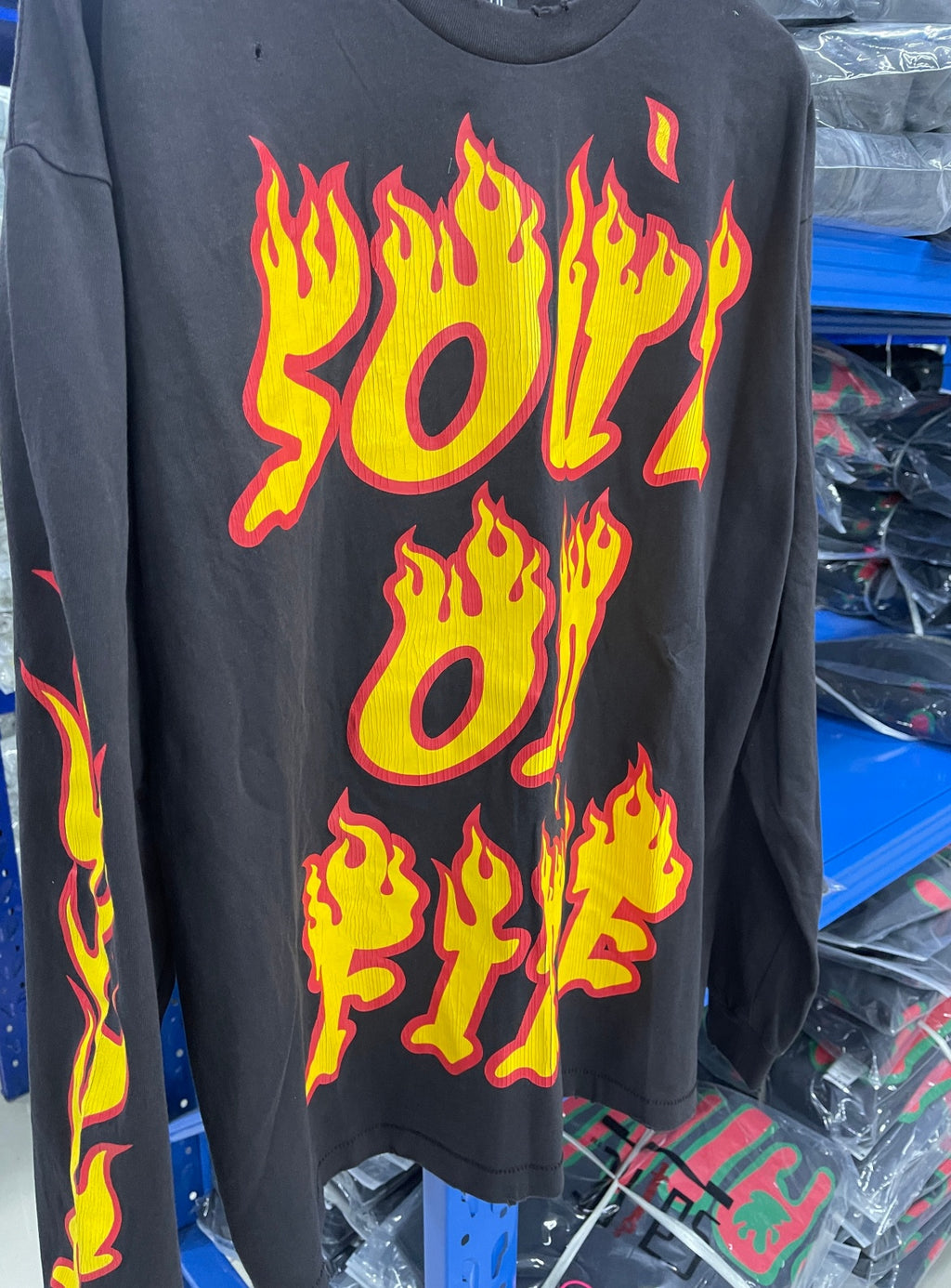 Saint Michael long sleeve shirts