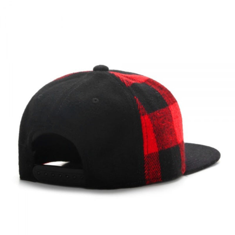 Trendy flat brimmed snapback hats heattech windproof adjustable sunshade