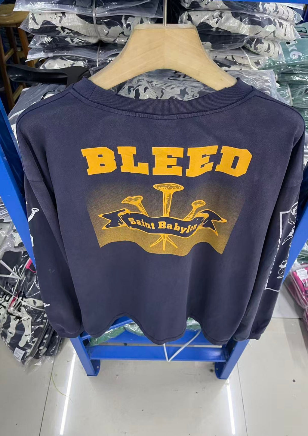 Saint Michael long sleeve shirts